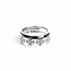 Chrome Hearts Etched Plus Band Ring 2