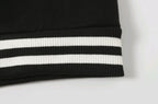 Chrome Hearts Black White Street Style Baseball Coat 0002