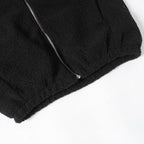 Chrome Hearts Horseshoe Embroidered Sherpa Jacket - Black Cream Gothic Coat 825