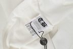 Chrome Hearts Logo Flag Long Sleeve Tee - Black White Gothic Street T-Shirt K2126