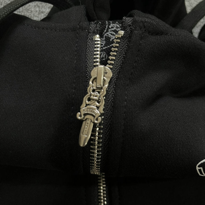 Chrome Hearts Zip Up Hoodie K5016